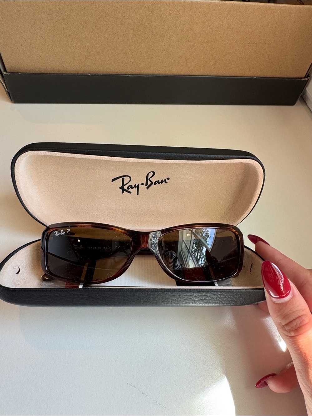 Children’s Ray-Ban Tortoiseshell Frame Sunglasses